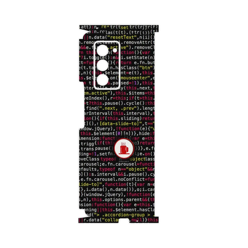 برچسب پوششی ماهوت مدل Programming 1-FullSkin مناسب برای گوشی موبایل سامسونگ Galaxy Z FOLD 2