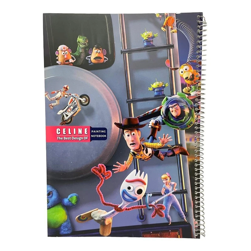 دفتر نقاشی 30 برگ سلین مدل Toy Story
