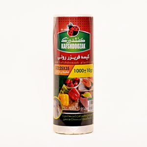 کیسه فریزر ضخیم کفشدوزک مدل 388 بسته 1000 عددی