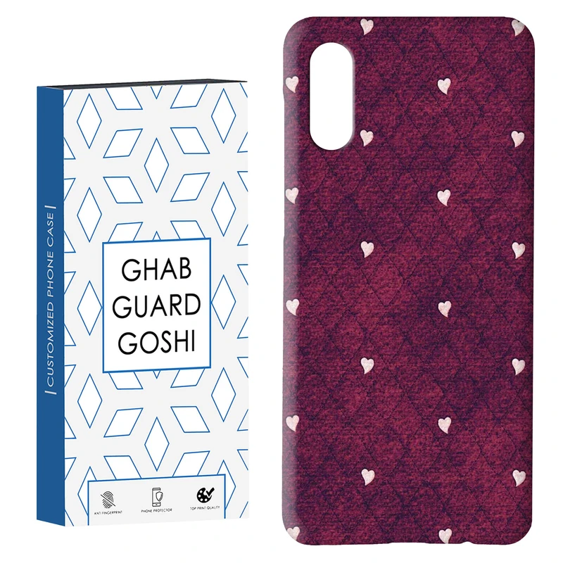 کاور قاب گارد گوشی طرح قلب کد Dimo-920 مناسب برای گوشی موبایل سامسونگ Galaxy A02 / M02