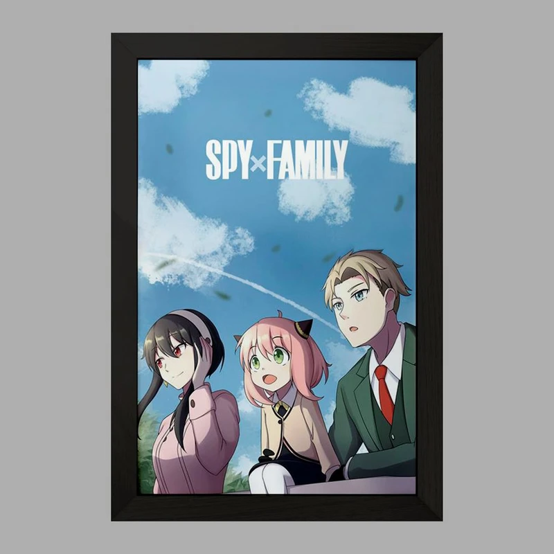 تابلو خندالو مدل خانواده فورجر انیمه اسپای ایکس فمیلی Spy x Family  کد 15592