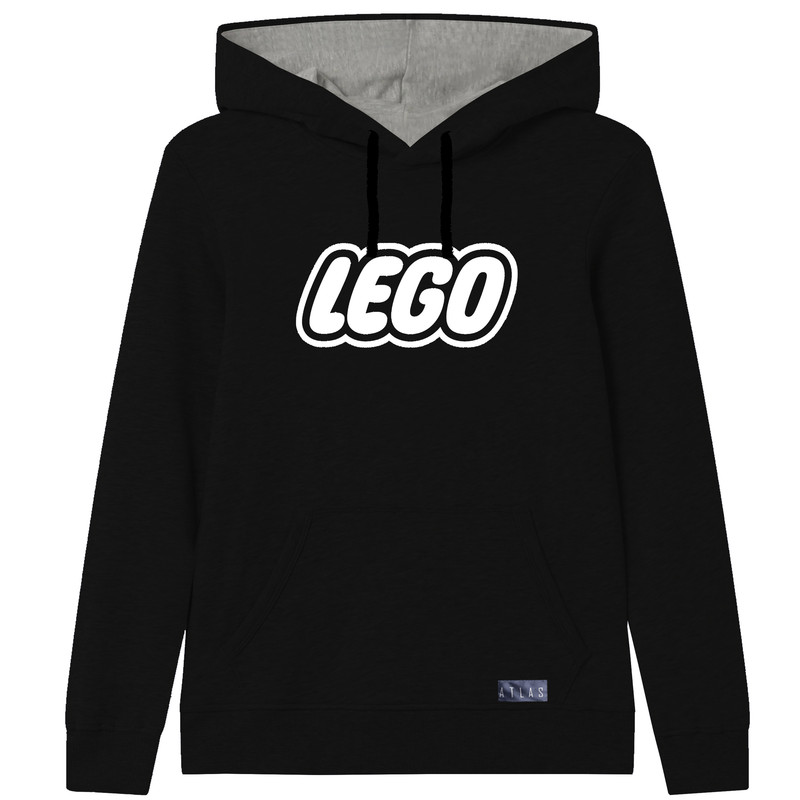 هودی پسرانه مدل LEGO کد HK007 رنگ مشکی
