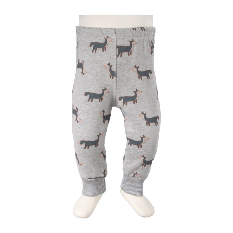 ست سویشرت و شلوار نوزادی آدمک مدل روباه کد 110013 - - 5