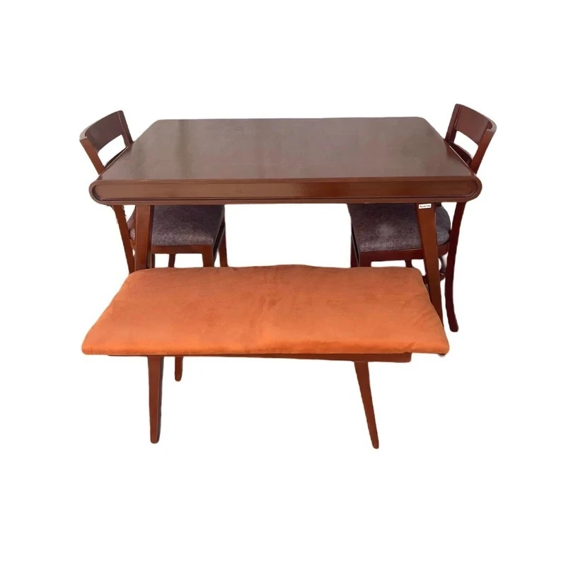 میز و صندلی ناهارخوری چهار نفره گالری والریان مدل M-CH-1104