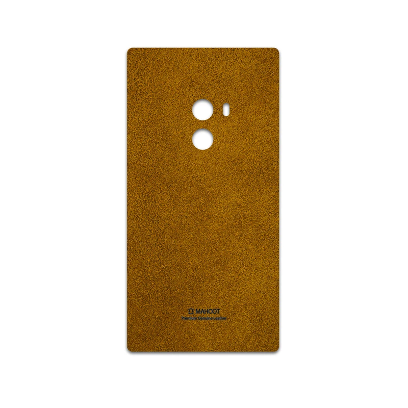 برچسب پوششی ماهوت مدل Brown-Chamois-Leather مناسب برای گوشی موبایل شیائومی Mi Mix