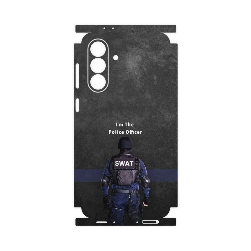 برچسب پوششی ماهوت مدل Police Officer-FullSkin مناسب برای گوشی موبایل سامسونگ Galaxy A56