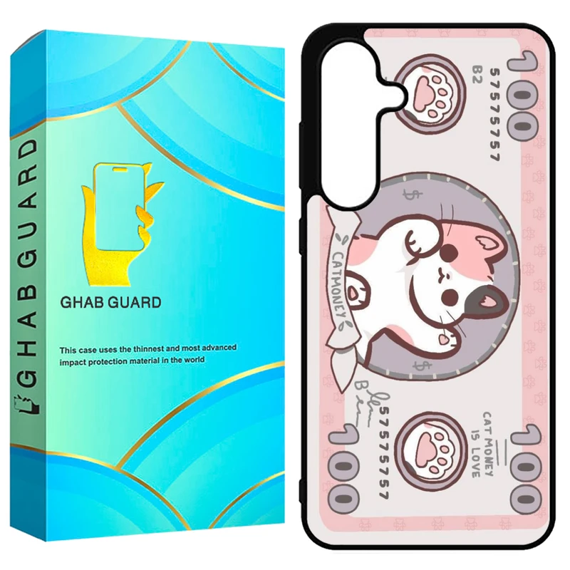 کاور قاب گارد طرح گربه مدل GS25FE مناسب برای گوشی موبایل سامسونگ Galaxy S25 FE 