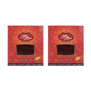 زعفران سرگل کادویی سحرخیز مجموعه 2 عددی