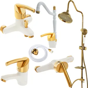  ست شیرآلات لیگوریا مدل 1018 مجموعه 6 عددی