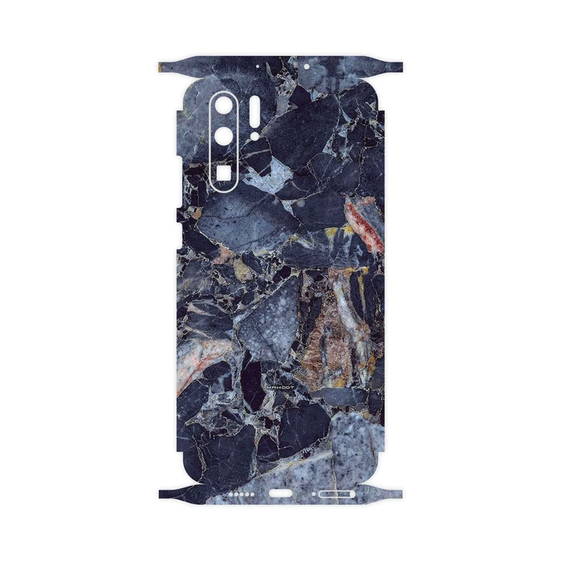برچسب پوششی ماهوت مدل Broken black marble-FullSkin مناسب برای گوشی موبایل هوآوی P30 Pro