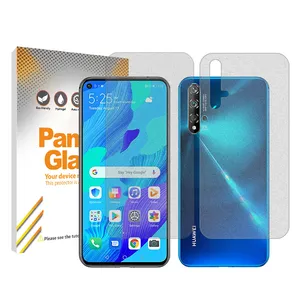 Panzer glass Resistant model Matte screen protector suitable for Huawei nova 5T mobile phone along with the back of the phone