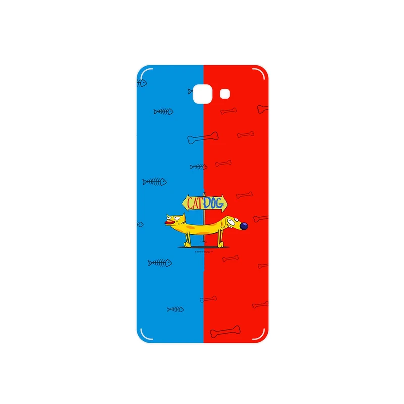برچسب پوششی ماهوت مدل CatDog مناسب برای گوشی موبایل سامسونگ Galaxy J7 Prime