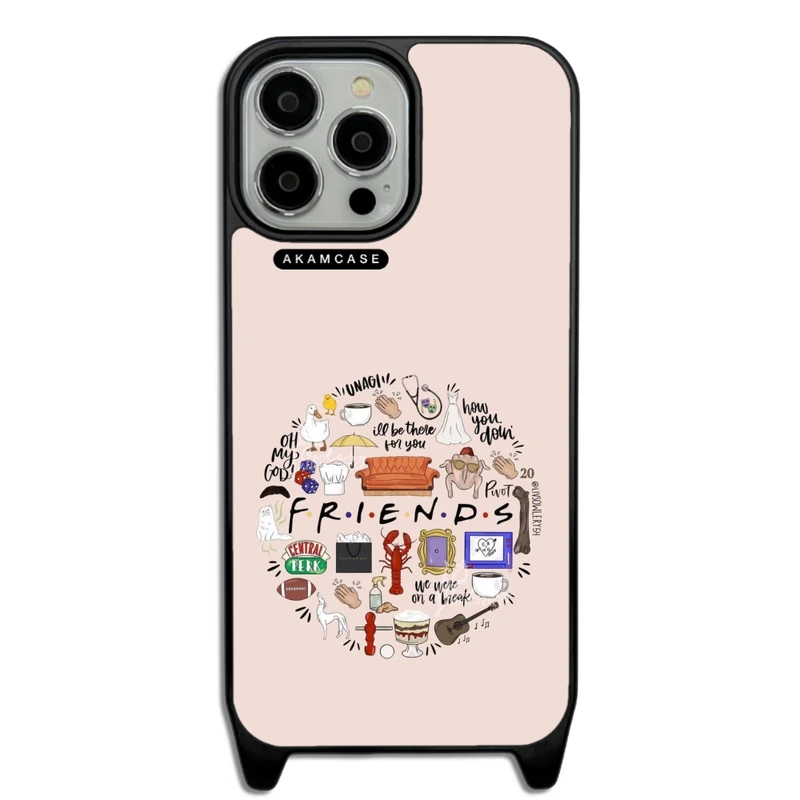 کاور آکام مدل AMCWLA13PROMAX-FRIENDS3 مناسب برای گوشی موبایل اپل iPhone 13 Pro Max
