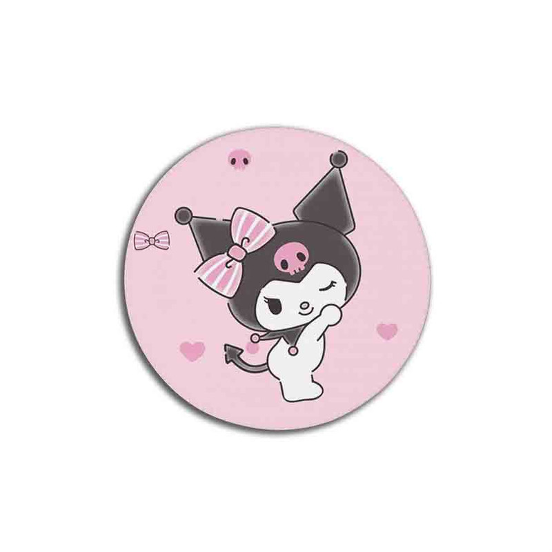 زیر لیوانی مدل کرومی کیوت کد kuromi 08