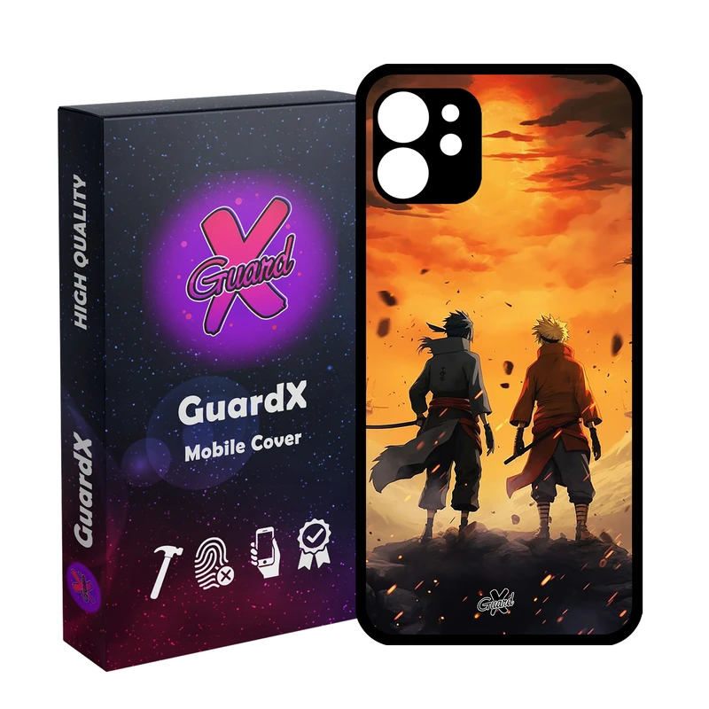 کاور گارد ایکس طرح انیمه ناروتو مدل Glass10699 مناسب برای گوشی موبایل اپل iPhone 11