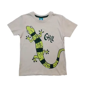 تی شرت آستین کوتاه بچگانه مدل سوسماری