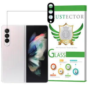 محافظ لنز دوربین فول تراستکتور مدل 5DLENST مناسب برای گوشی موبایل سامسونگ Galaxy Z Fold 3 5G / Fold 3 5G