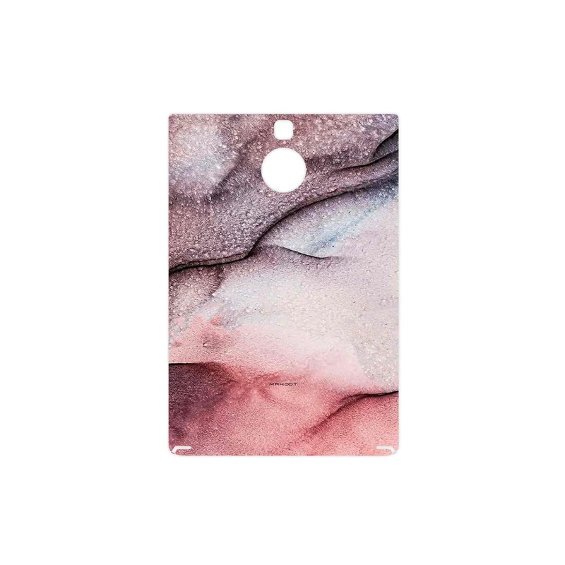 برچسب پوششی ماهوت مدل Smoky pink marble مناسب برای گوشی موبایل بلک بری Passport Silver Edition
