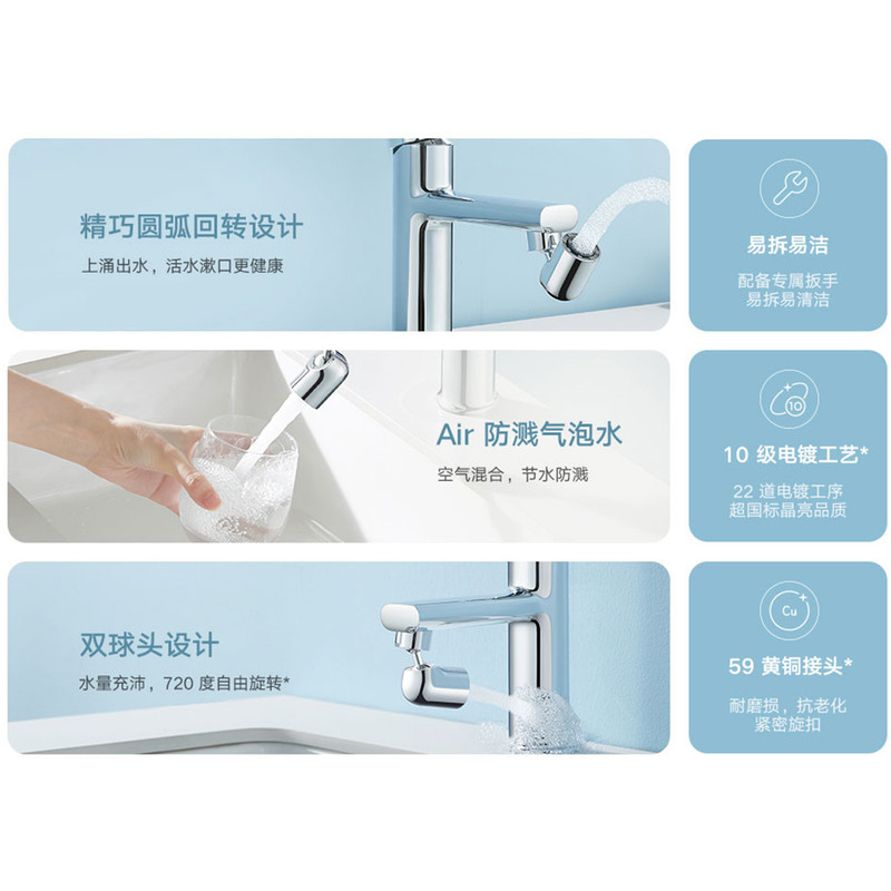 سرشیر کاهنده مصرف آب میجیا مدل MJSKQPQ01DB