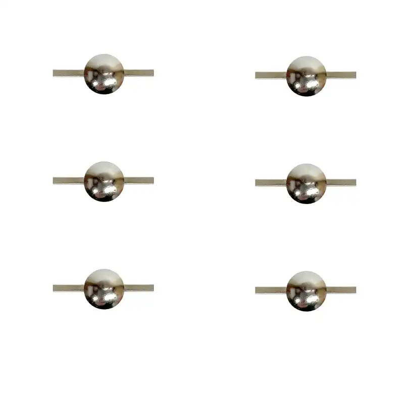 یراق تزئینی مدل گرد برجسته 1CM بسته 6 عددی