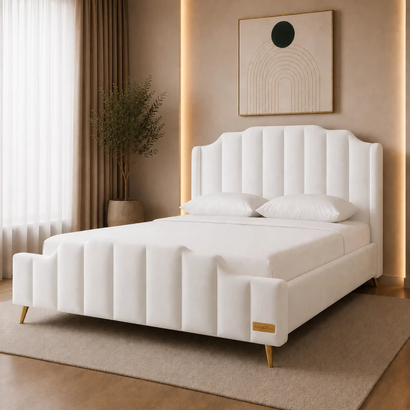 تخت خواب دونفره مدل زیوین سایز 160×200 سانتی متر