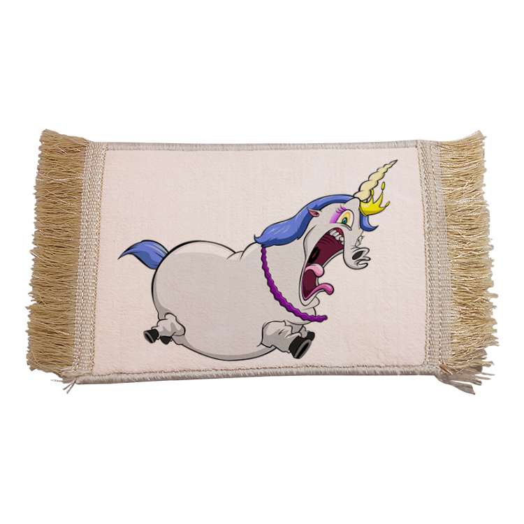 فرش ماشینی دیوارکوب مدل یونیکورن کد 90