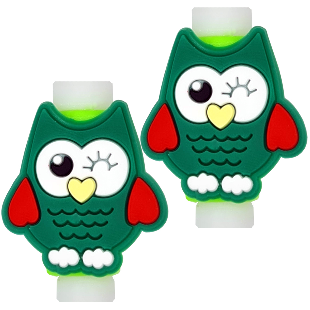 نقد و بررسی محافظ کابل مدل Blinked Owl 02 بسته 2 عددی توسط خریداران