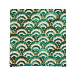 رومیزی مدل 4 گوش طرح دریا
