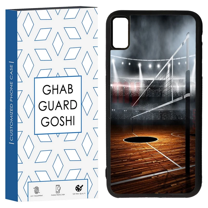 کاور قاب گارد گوشی طرح بسکتبال کد TPU-105 مناسب برای گوشی موبایل اپل Iphone XS MAX/ Iphone X MAX