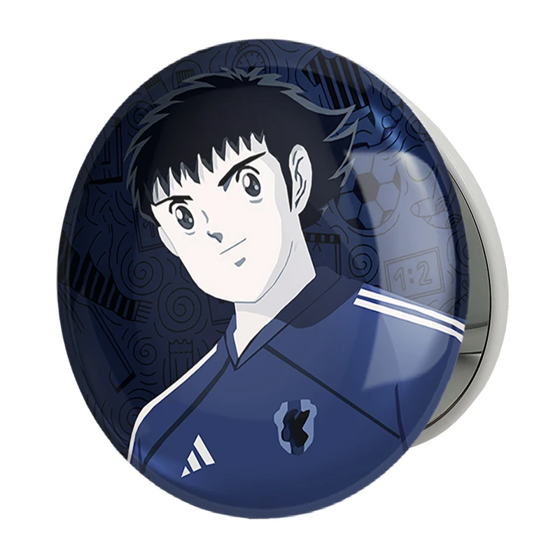 آینه جیبی خندالو طرح سوباسا فوتبالیست ها مدل تاشو کد 37048