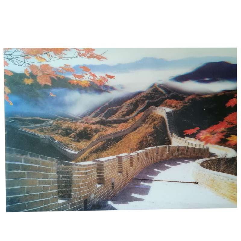 زیربشقابی طرح دیوار چین کد ghi11