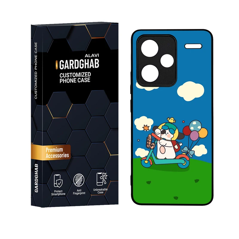 کاور گارد قاب علوی مدل دور ژله ای مناسب برای گوشی موبایل شیائومی Redmi Note 13 Pro Plus 5G