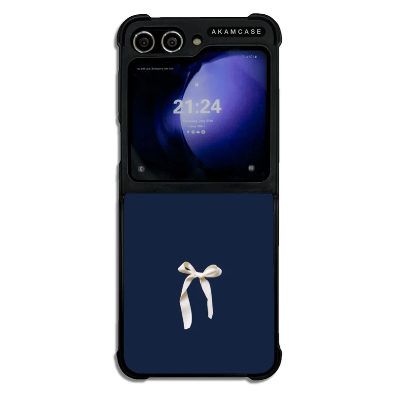 کاور آکام مدل AMC-WSGZFLIP5-BLUE-4 مناسب برای گوشی موبایل سامسونگ Galaxy Z Flip 5