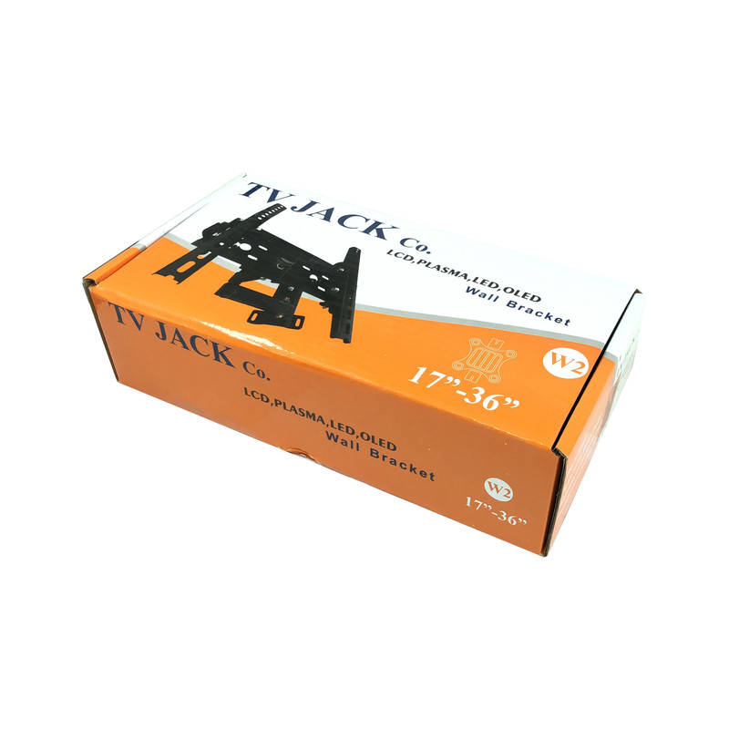 پایه دیواری تلویزیون تی وی جک مدل W2 مناسب برای تلوزیون 17 تا 42 اینچ