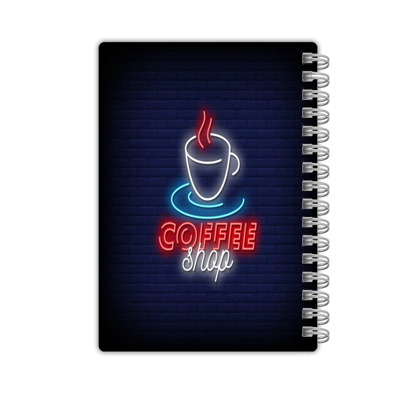 دفترچه یادداشت 50 برگ مدل Coffee کد 527