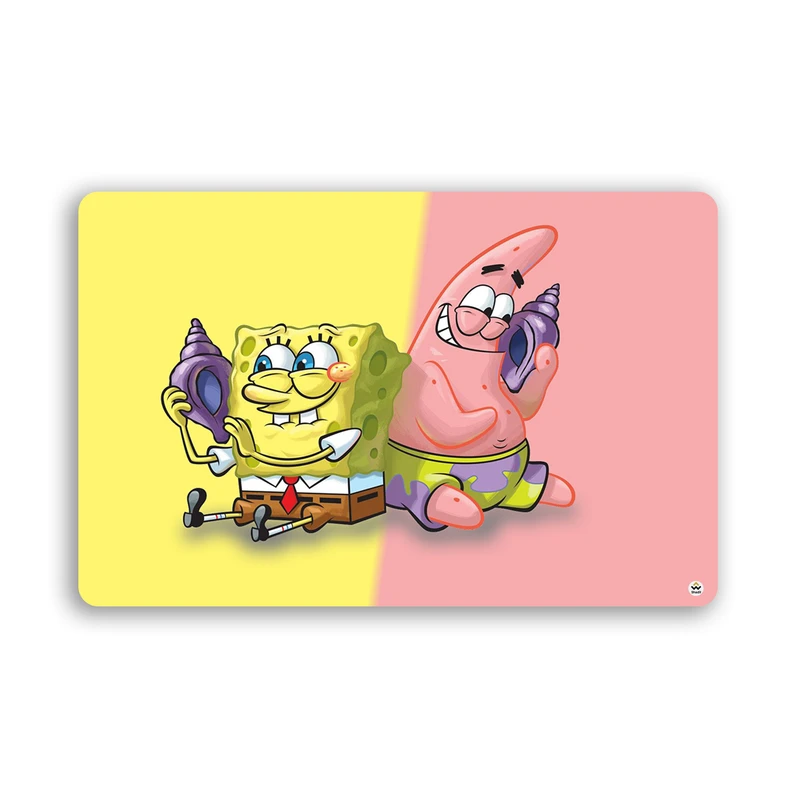 ماوس پد گیمینگ شادیت مدل باب اسفنجی کد470 سایز 37*24 سانتی متر