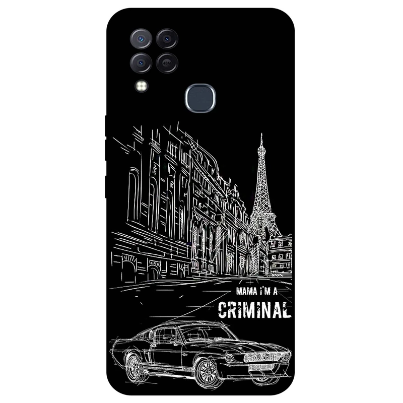 کاور مگافون طرح گنگ مدل 1890 مناسب برای گوشی موبایل اینفینیکس Note 10 Pro / Note 10 Pro NFC