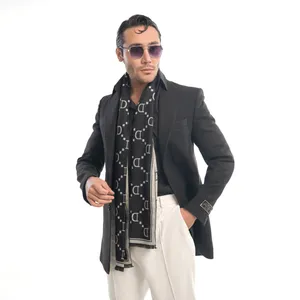 پالتو مردانه مدل فوتر یقه بلیزر 3-3