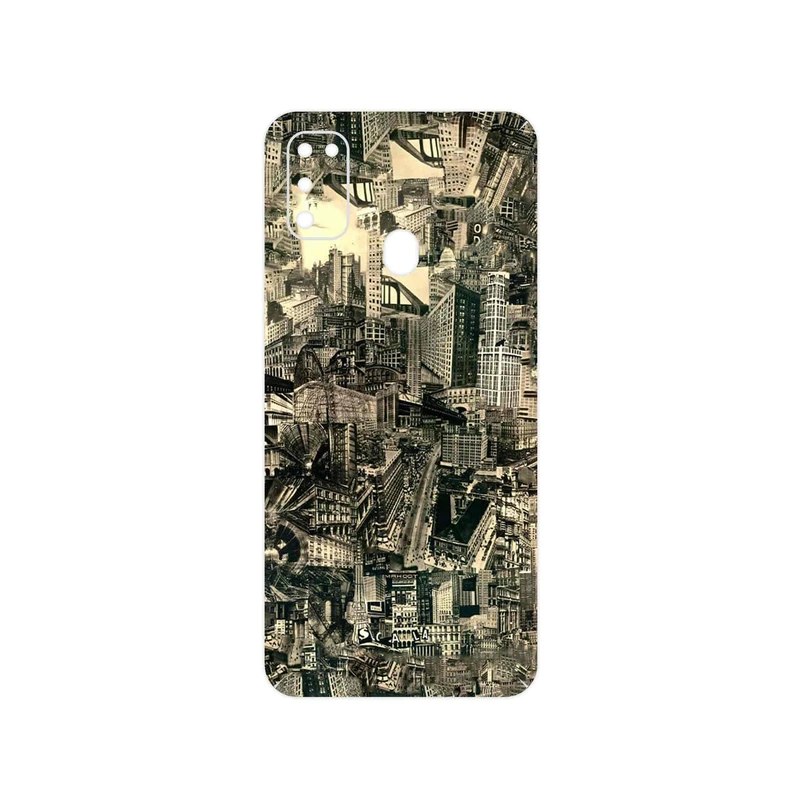 برچسب پوششی ماهوت مدل Collage of Skyscraper مناسب برای گوشی موبایل سامسونگ Galaxy M30s
