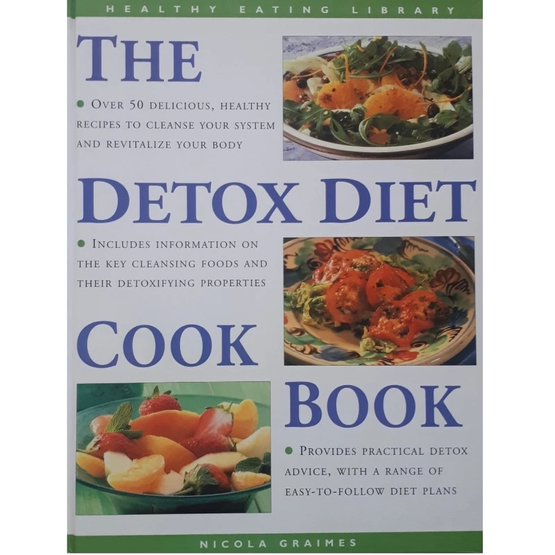 كتاب The Detox Diet Cookbook اثر Nicola Graines انتشارات LB