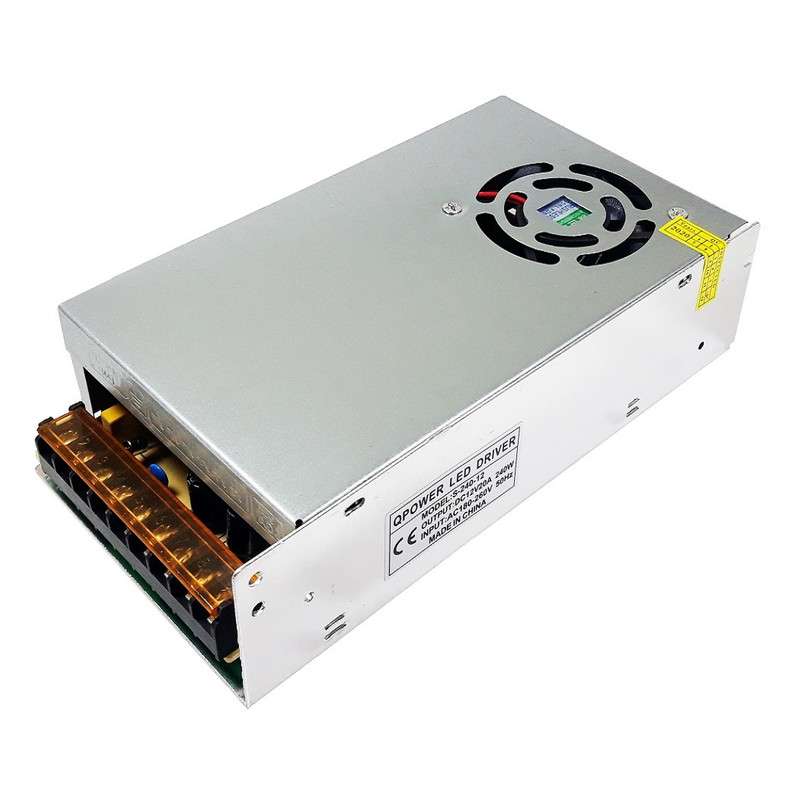 آداپتور سوئیچینگ 12 ولت 20 آمپر مدل S-240-12 بسته 5 عددی آداپتور سوئیچینگ 12 ولت 20 آمپر مدل S-240-12 بسته 5 عددی