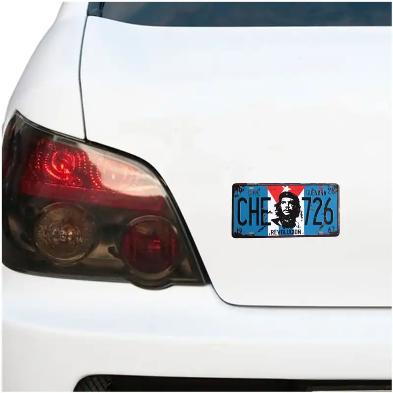 برچسب لپ تاپ طرح پلاک قدیمی کد783