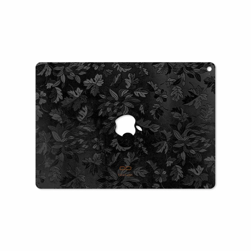 برچسب پوششی ماهوت مدل Black-Wildflower مناسب برای تبلت اپل iPad Air 2 2014 A1566