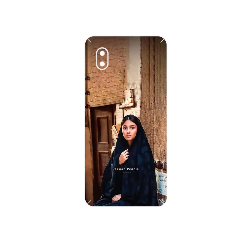 برچسب پوششی ماهوت مدل Portrait of an Iranian Woman مناسب برای گوشی موبایل سامسونگ Galaxy A01 Core