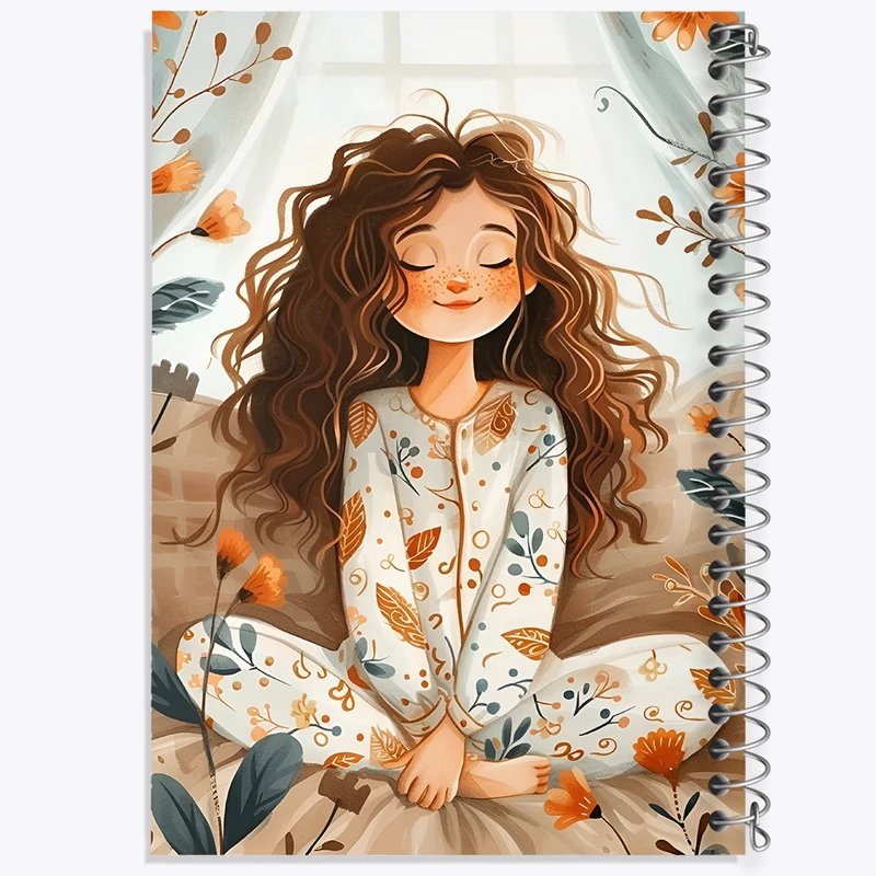 دفتر لیست خرید 50 برگ خندالو طرح مدیتیشن (Meditation) کد N2993