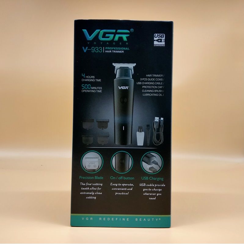 ماشین اصلاح موی سر و صورت وی جی ار مدل V-933 -  - 5