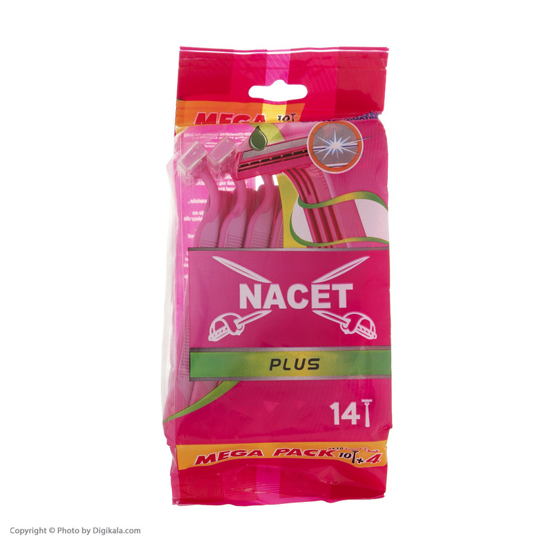 خود تراش مدل nacet بسته 14 عددی خود تراش مدل nacet بسته 14 عددی