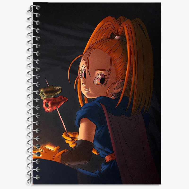 دفتر لغت 50 برگ خندالو طرح بازی دراگون کوئست (Dragon Quest) کد 35198