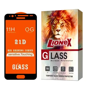 Lionex FULLLI Screen Protector For Samsung Galaxy J7 Prime / Galaxy G610 / Galaxy On7 Prime