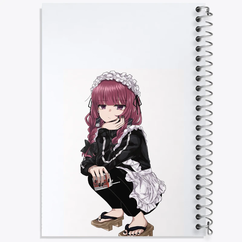 دفتر نقاشی 50 برگ خندالو طرح کیکوری انیمه بوچی راک کد 31246